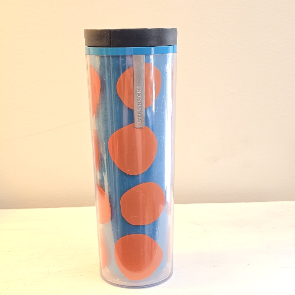 Starbucks Blue and Orange Tumbler